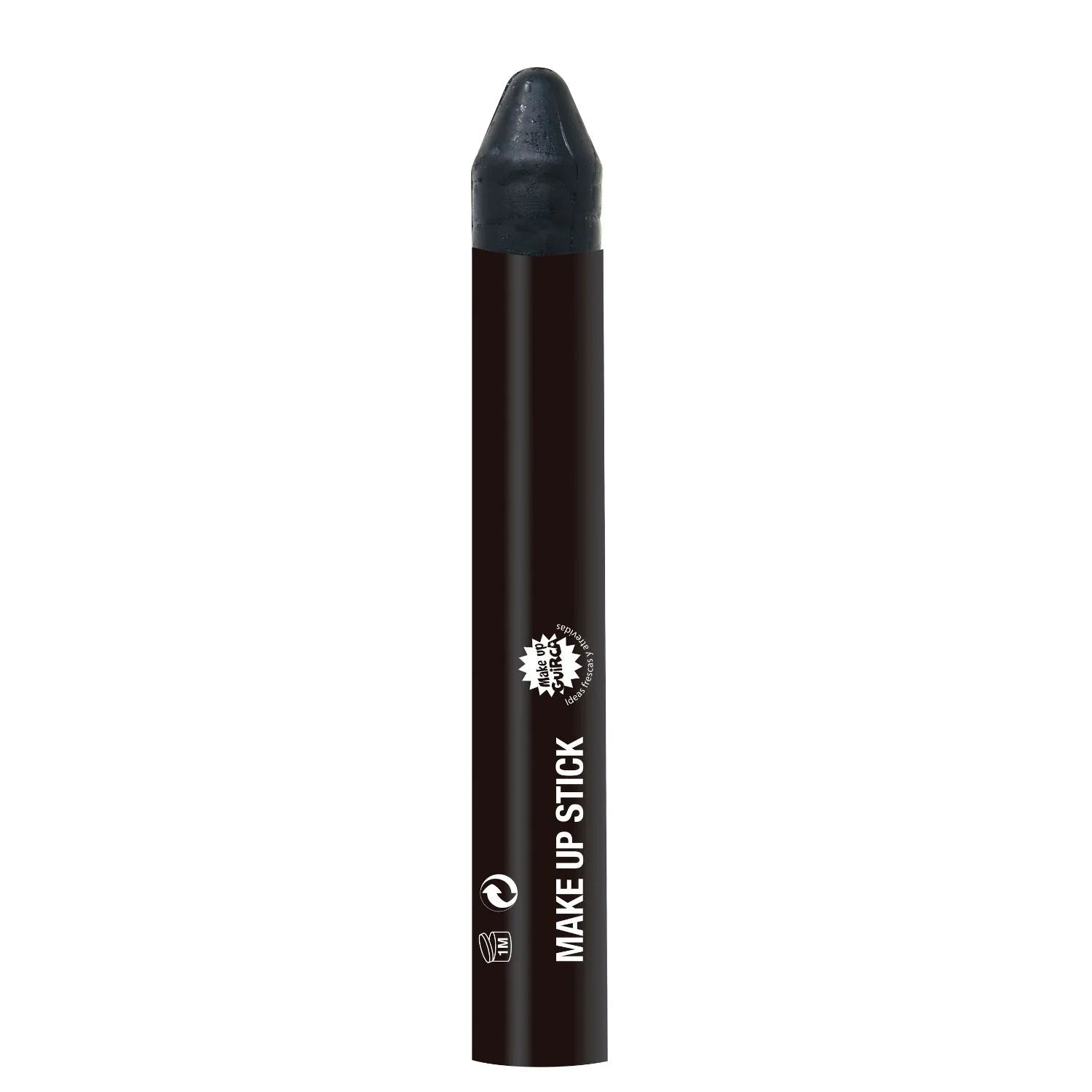 Barra de maquillaje negro de 15 gramos para completar disfraces de Halloween y Carnaval