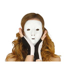 media careta blanca de pvc para decorar y personalizar disfraces creativos
