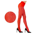 Panty en fantasía con brillos en rojo para adulto