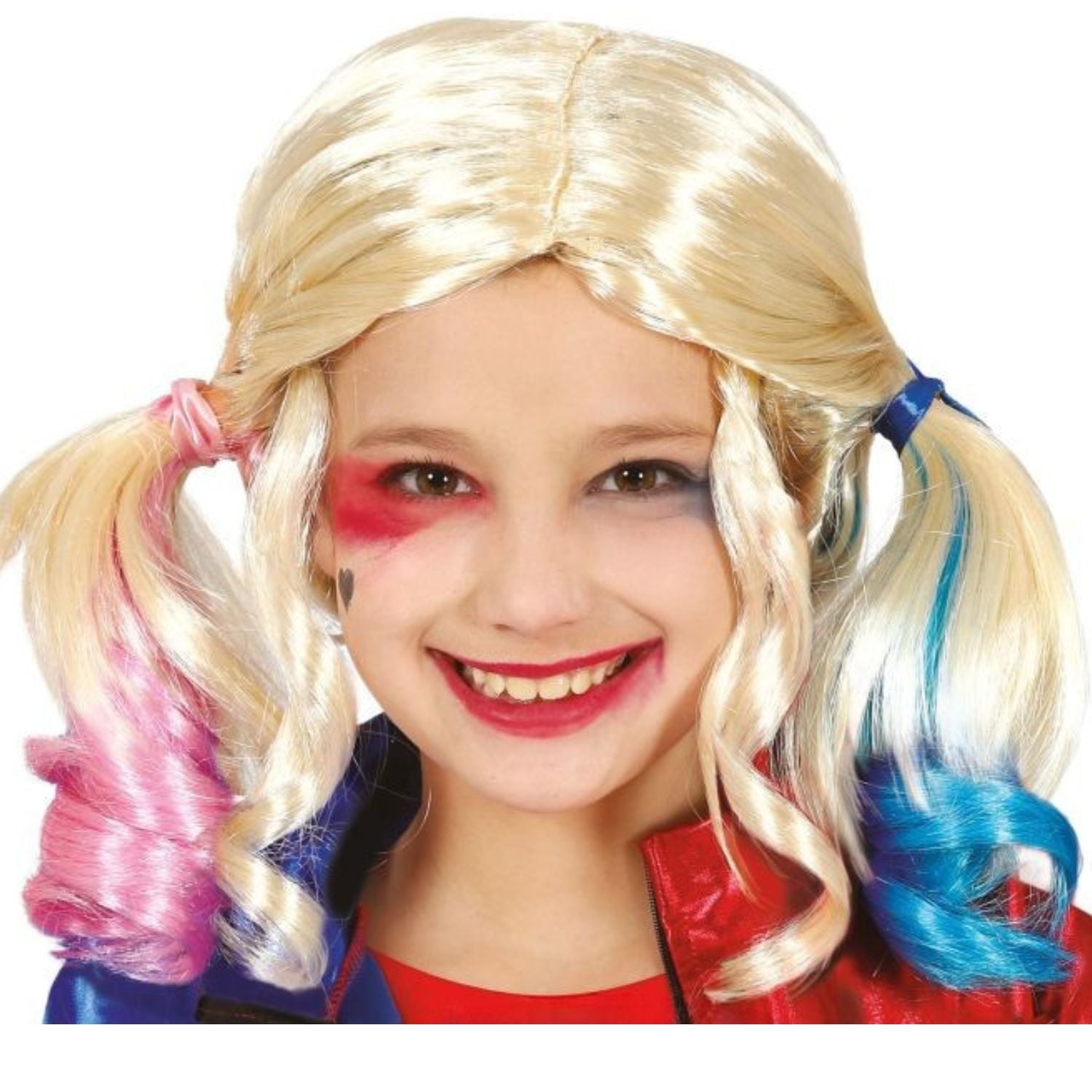 Peluca infantil estilo mago para disfraz fantasía