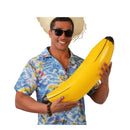 plátano hinchable tropical de 70 cm accesorio divertido para fiestas y look veraniego