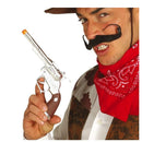 Revólver vaquero para disfraz de cowboy y sheriff del Lejano Oeste