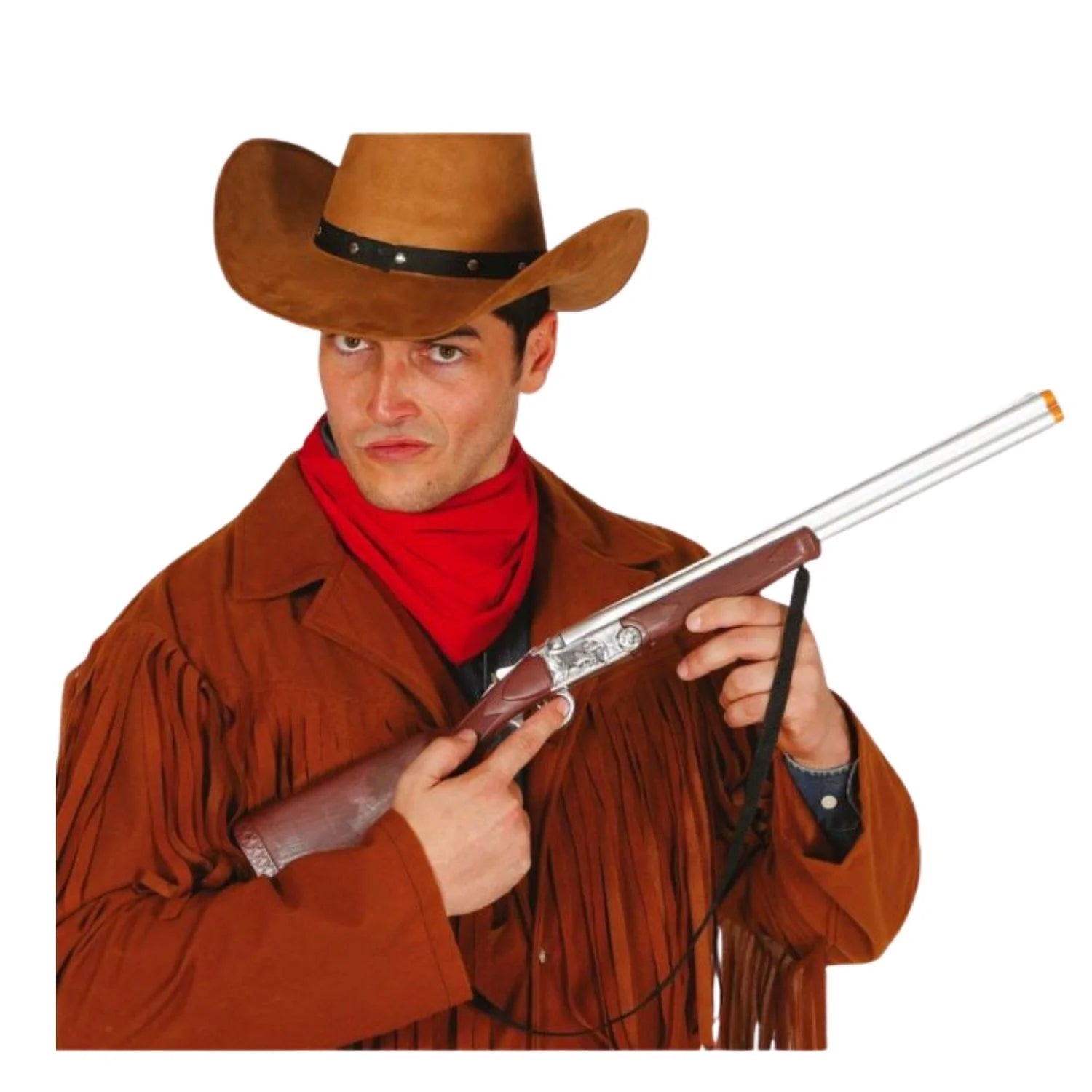rifle del oeste de 68 cm para look cowboy y temática vaquera