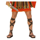 Sandalias romano similpiel accesorio romano para completar look clásico en fiestas temáticas