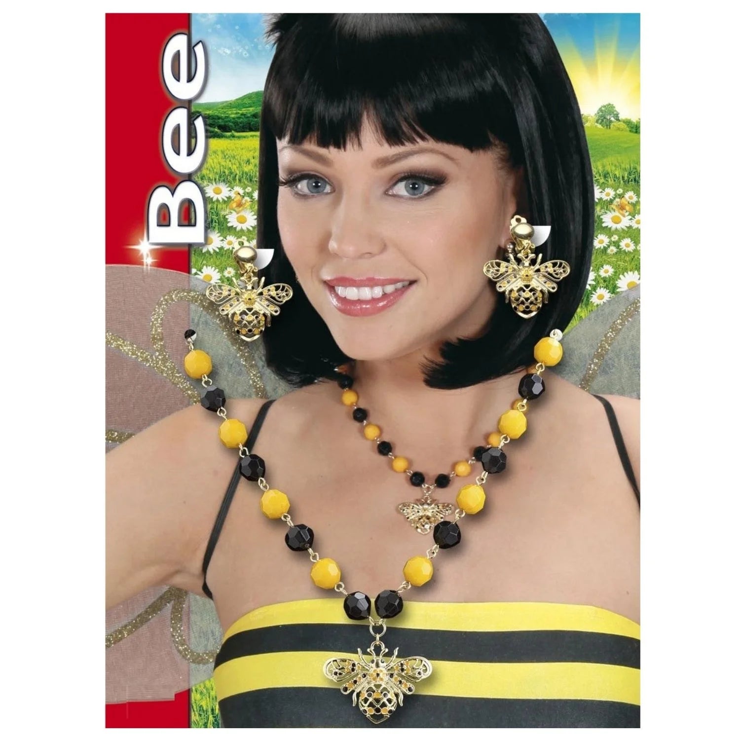 Set de joyas abejita para completar disfraces de abeja y fantasía