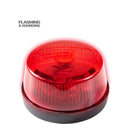 Sirena con luz roja y sonido accesorio policial para completar look de emergencias en fiestas temáticas