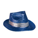sombrero gánster con escarcha para adulto para disfraz elegante o años 20