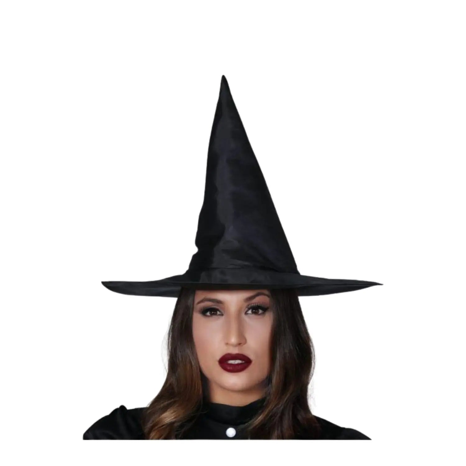 sombrero puntiagudo de bruja para disfraz de halloween