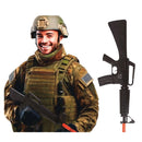 Subfusil de asalto con sonido accesorio para disfraz militar
