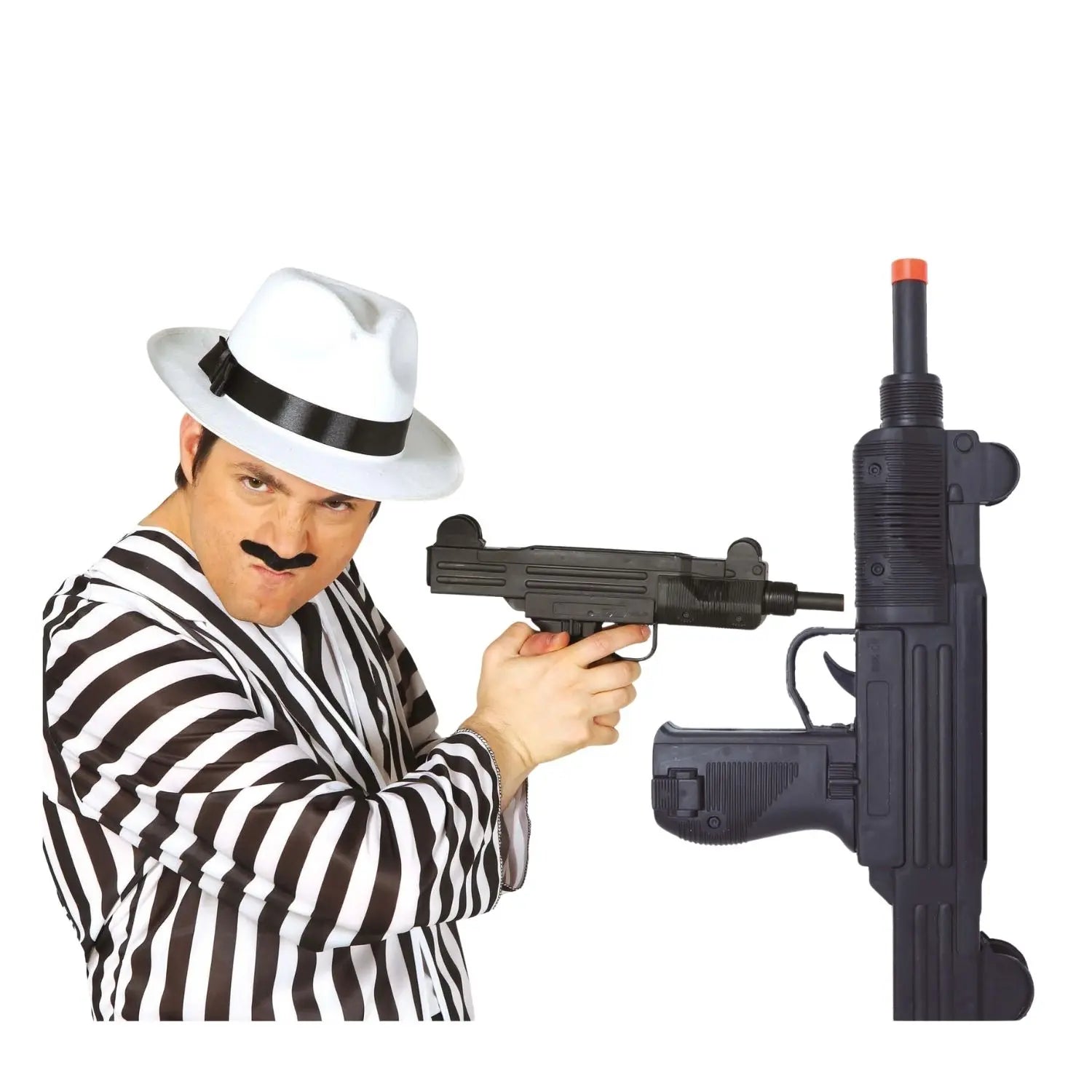 Subfusil Uzi accesorio para disfraz de gánster