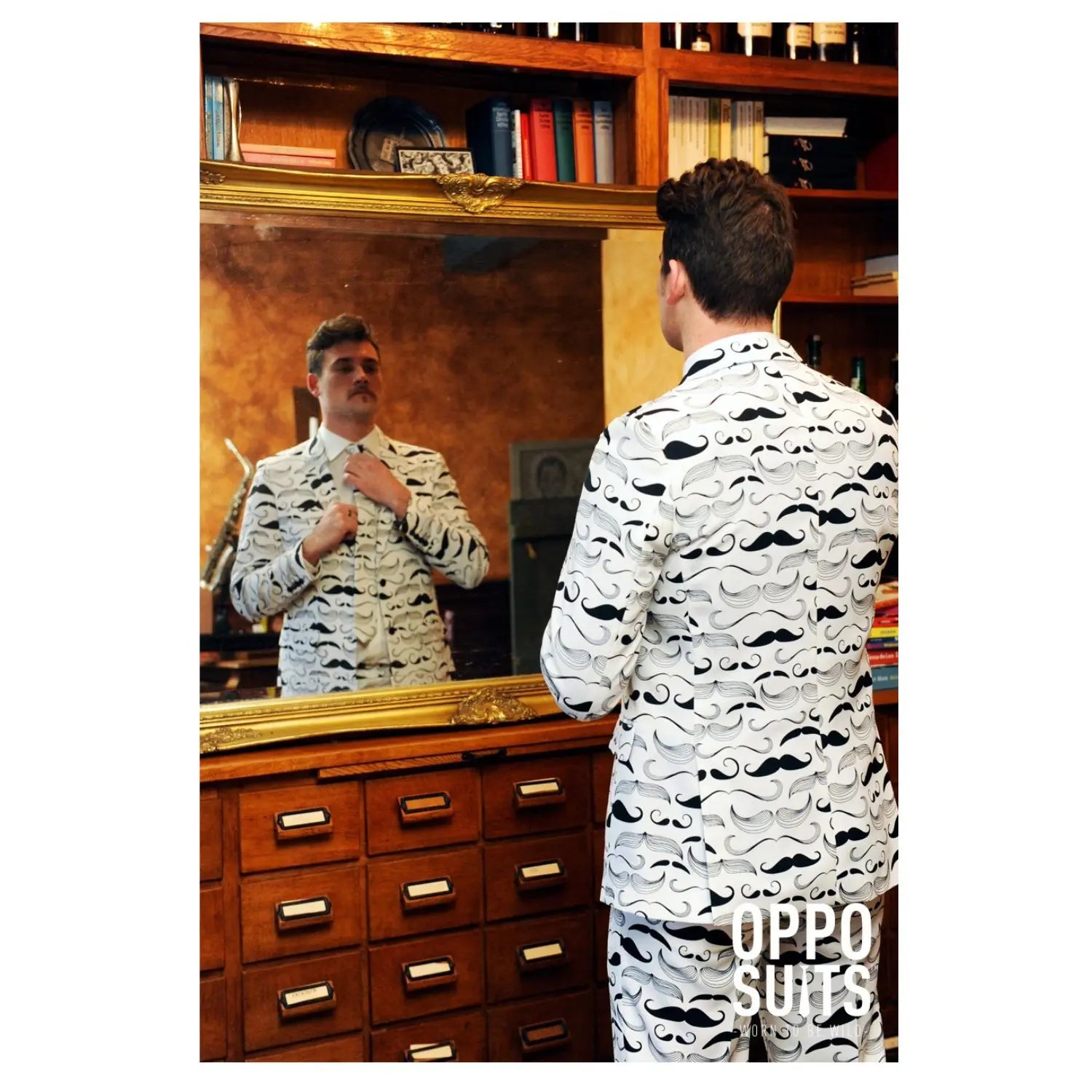 Traje Don Mostacho para hombre