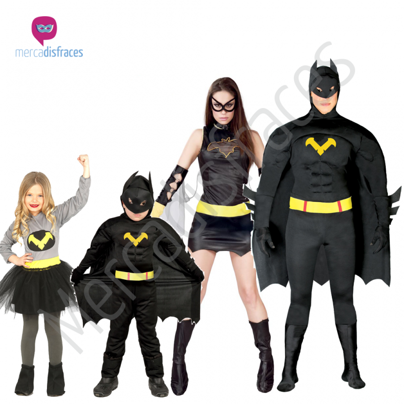 Disfraces para grupos superheroes Bat | Ideas para Disfraces de Gr...