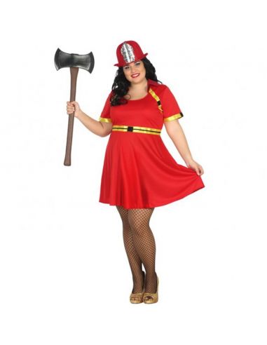 disfraz bombera barata para mujer talla m/l  Disfraz de bombero, Mujeres,  Fiesta temática de disfraces