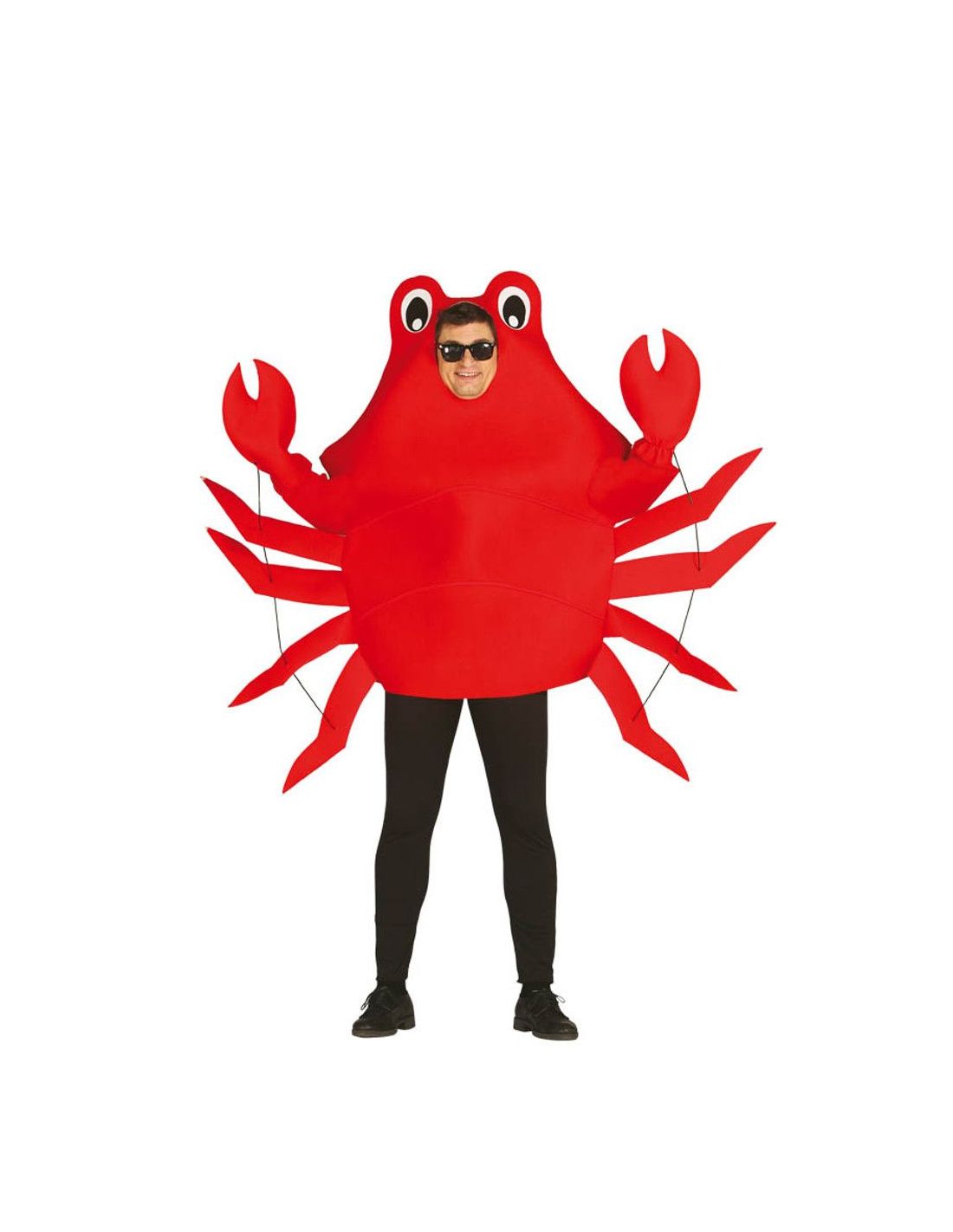 Disfraz de cangrejo rojo para adulto, divertido disfraz de Animal marino  para Halloween - AliExpress
