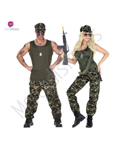 Disfraces Grupos Ejército Militar, Tienda de Disfraces Online