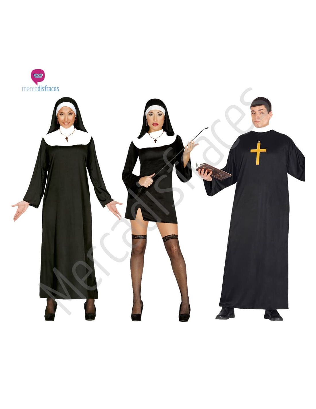 Disfraces divertidos de Religiosos para grupos | Ideas para Disfra...