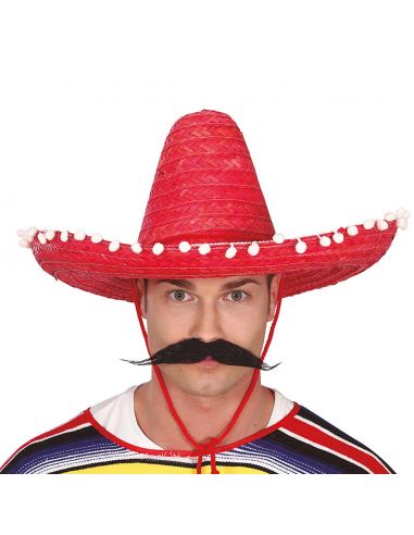 Sombrero Mejicano 45 cm. Tienda de disfraces online - Mercadisfraces