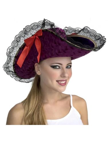 Mini Sombrero Pirata mujer