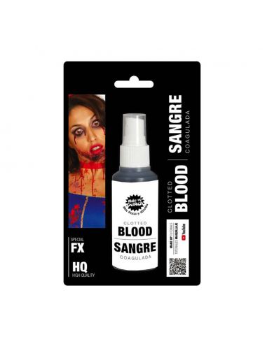 Spray Sangre Coagulada Tienda de disfraces online - Mercadisfraces