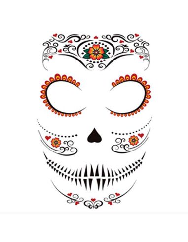 Tatuaje Catrina Tienda de disfraces online - Mercadisfraces