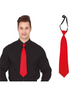 Corbata en Raso Rojo Tienda de disfraces online - Mercadisfraces