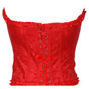 Corpiño Puntilla Rojo
