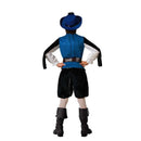 Disfraz Mosquetero Medieval Azul niño