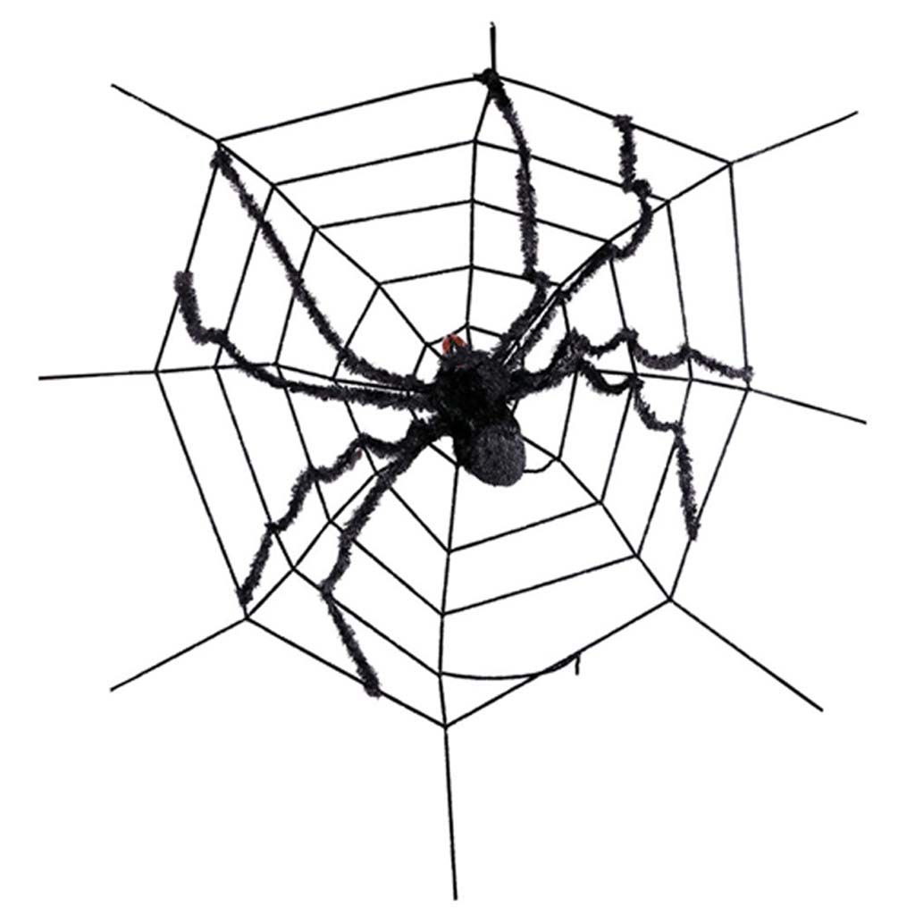 Telaraña con araña gigante Tienda de disfraces online - Mercadisfraces