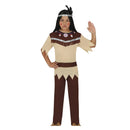 disfraz indio infantil niño carnaval tribu
