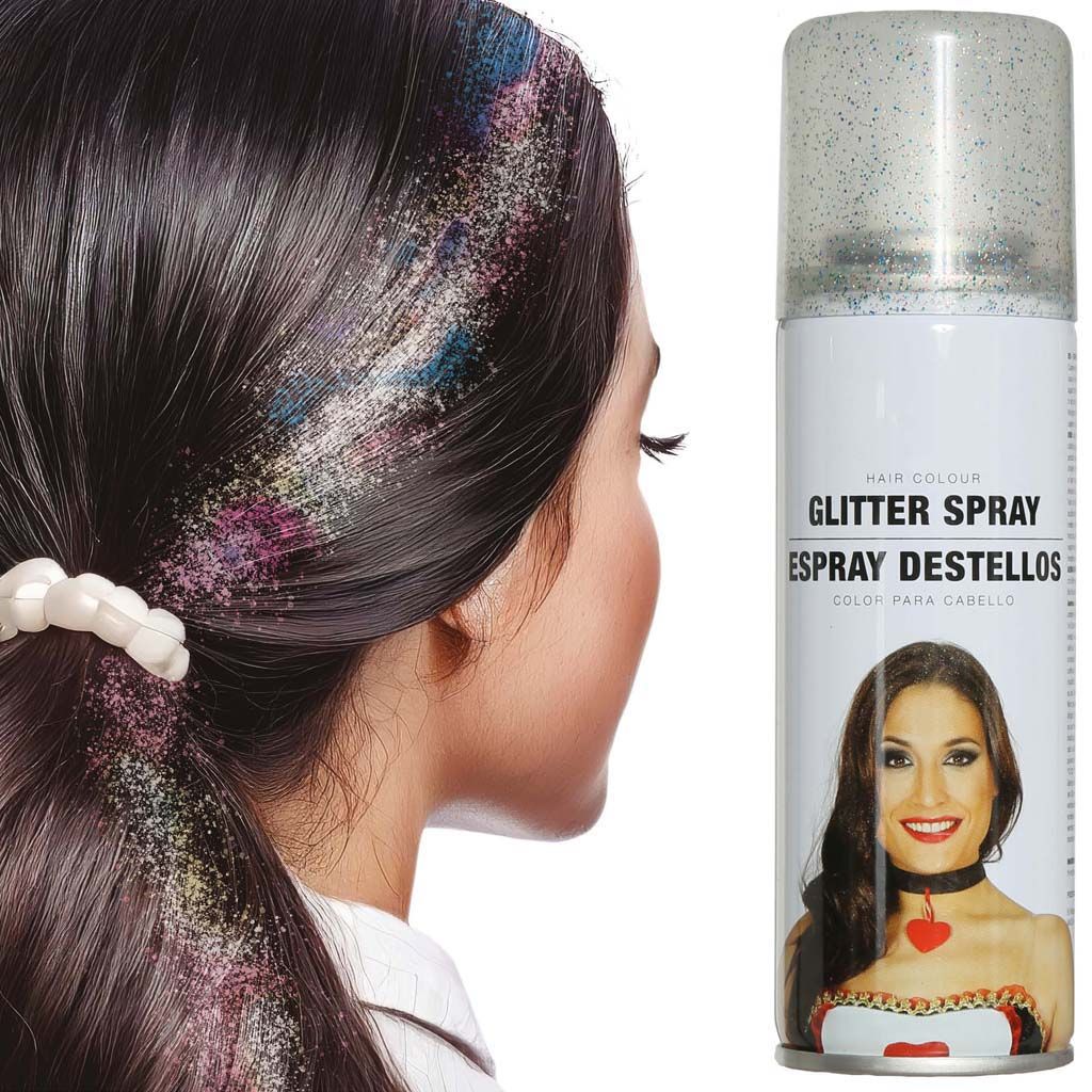 Spray Glitter Destellos Color Multicolor Tienda de disfraces online - Mercadisfraces