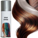 Spray pintura Pelo Color Plata Tienda de disfraces online - Mercadisfraces