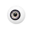Prótesis de ojo artificial para disfraz de Halloween, terror, zombi o personaje siniestro en color gris