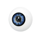 Prótesis de ojo artificial para disfraz de Halloween, terror, zombi o personaje siniestro en color azul