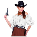 Camisa Blanca de Pirata para mujer