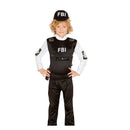 Disfraz Policia FBI infantil
