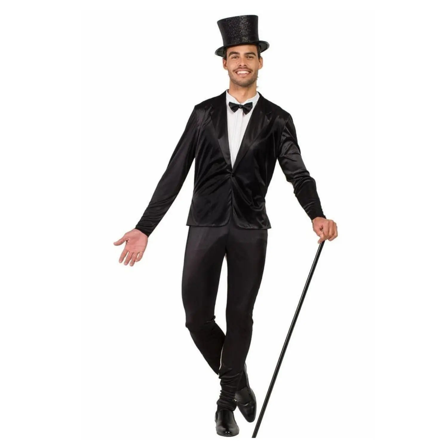 Disfraz Todos me Miran para hombre con mono y tuxedo estilo llamativo y divertido para Carnaval