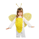 alas de abejita infantil con diadema de antenas complemento para look de temática animal en fiestas