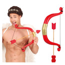 arco y flecha de cupido 58 cm accesorio disfraz angel cupido