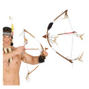 Arco de indio con flecha accesorio para disfraz tribal