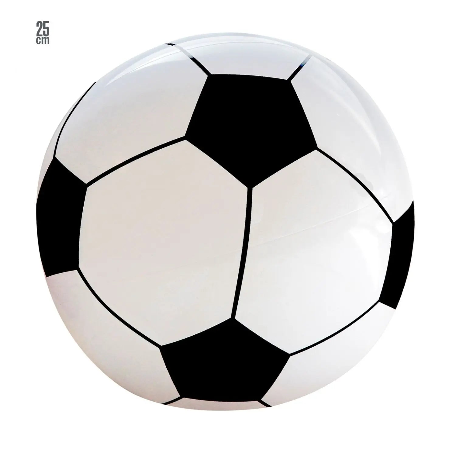 Balón de fútbol hinchable de 25 cm para disfraces deportivos y fiestas temáticas