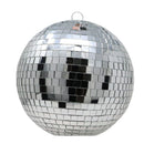 Bola de espejos discoteca plata estilo años 70 disponible en varias medidas