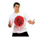 Camiseta sangrienta cucarachas adulto para Halloween