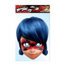 careta ladybug de cartón para disfraz infantil de superhéroe en fiestas temáticas