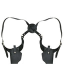 Cartuchera doble para completar disfraces del oeste y cowboy