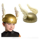 Casco galo estilo Asterix infantil con alas laterales accesorio para disfraz