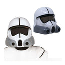 casco soldado de las galaxias para disfraz futurista o ciencia ficción