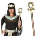 Cetro egipcio cruz de Ankh para completar disfraces de faraón y temática egipcia