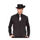 chaleco gangster de rayas adulto complemento para look años 20 o temática mafioso