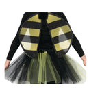 conjunto abejita infantil con alas y tutu amarillo y negro para look de animal en fiestas temáticas