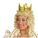 Corona de reina o rey en oro para completar disfraces medievales y de fantasía